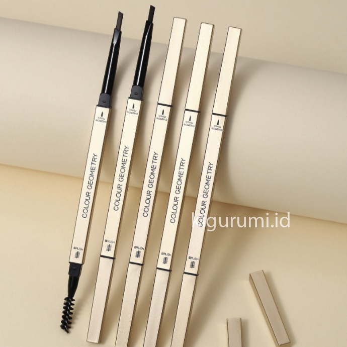 LAMEILA Gold Geometry Colors Double Heads Eyebrow Pensil Alis LA123 831