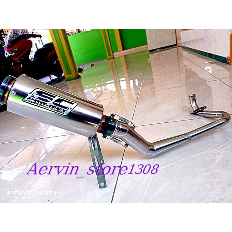 Knalpot Racing SC Project untuk Vario 125 dan vario 150