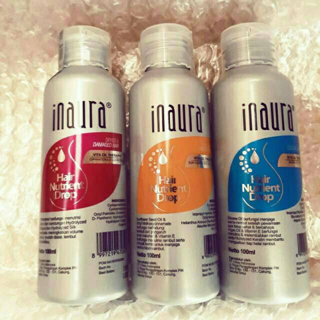  INAURA  Vitamin  Hair Nutrient Drop 100ml Shopee Indonesia