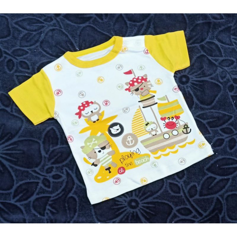 Baju Bayi Balita Katun TEBAL 1-3 thn Lengan Pendek Panjang Kualitas SNI