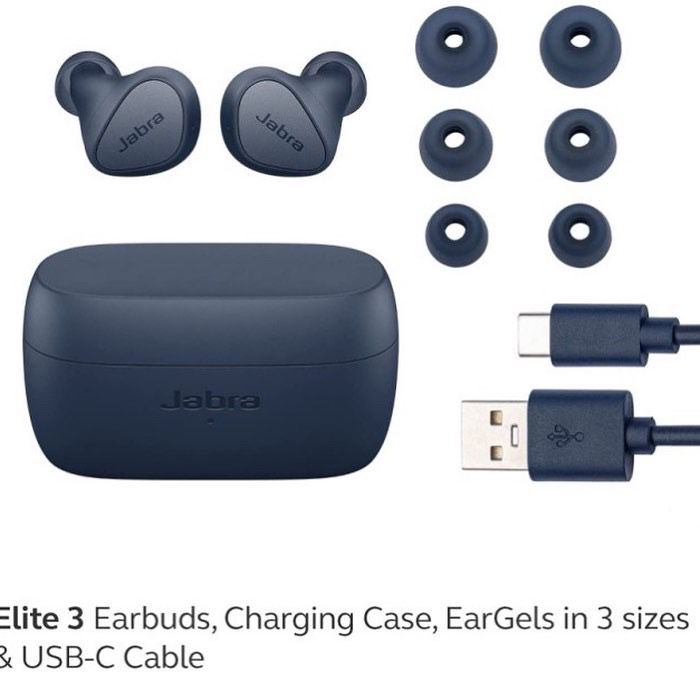 Jabra Elite 3 True Wireless Earbuds TWS - Garansi Resmi 2 Tahun Axindo