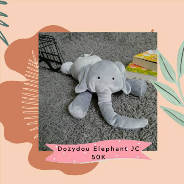 jellycat dozydou elephant