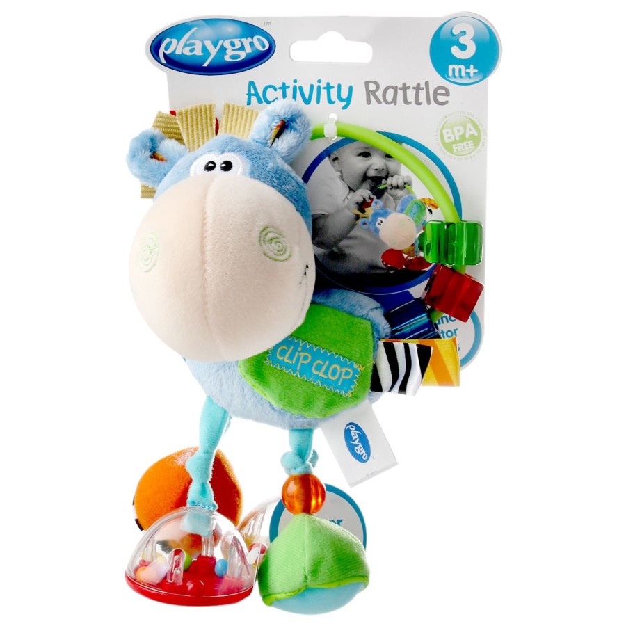 PLAYGRO CLIP CLOP ACTIVITY RATTLE