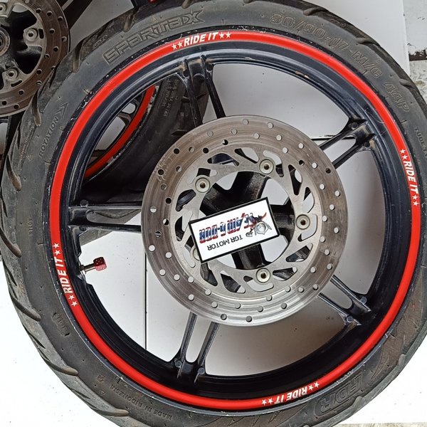 velg velk roda depan ori original yamaha vixion new nvl mx king 150 bekas