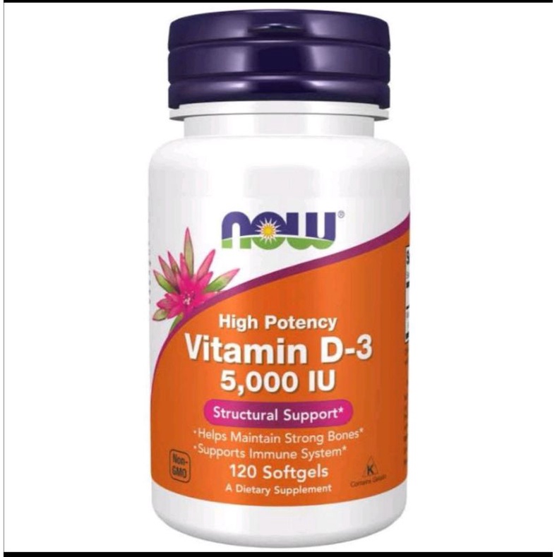 Now Food Vit D-3 5000IU
