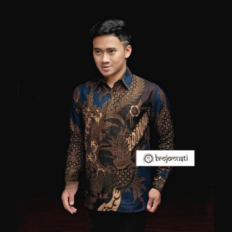 BAJU BATIK PRIA ABADI BATIK KEMEJA BATIK PRIA LENGAN PANJANG