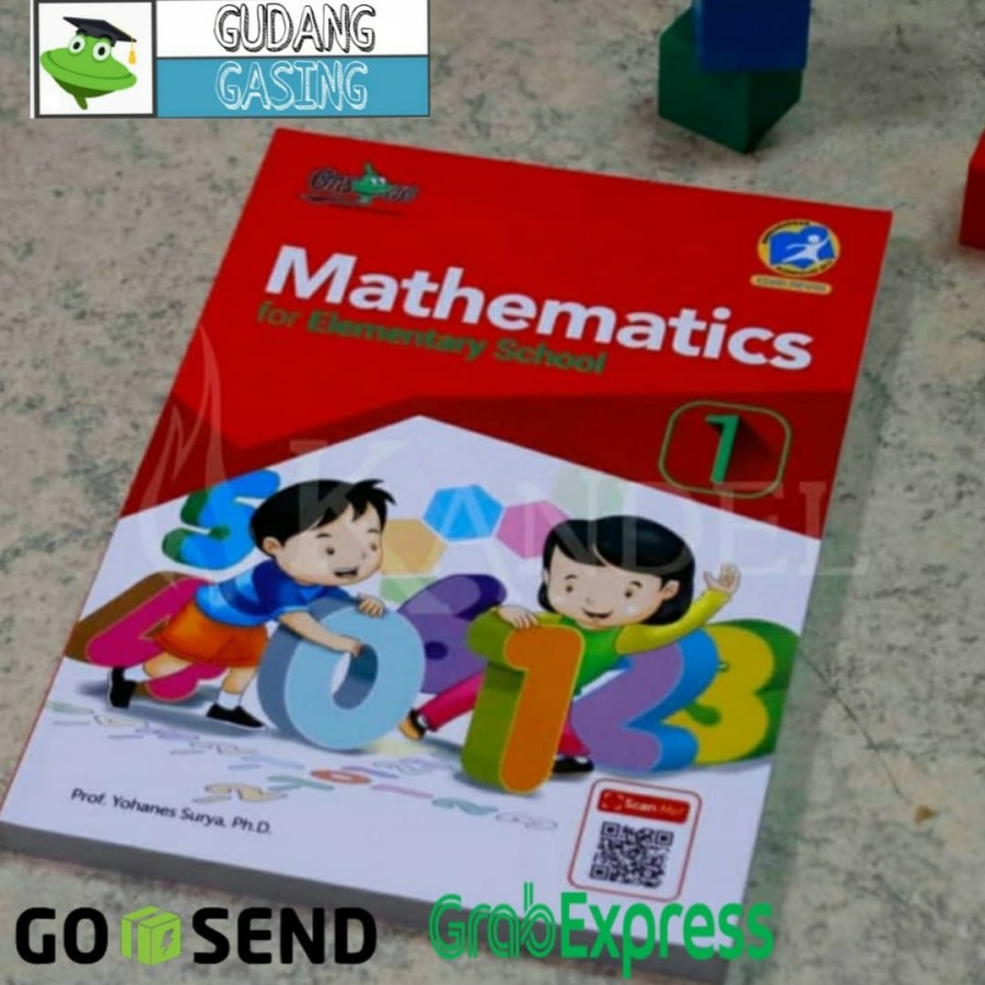 Buku Mathematics for Elementary School 1-6 (K13) 6 Jilid Prof. Yohanes Surya