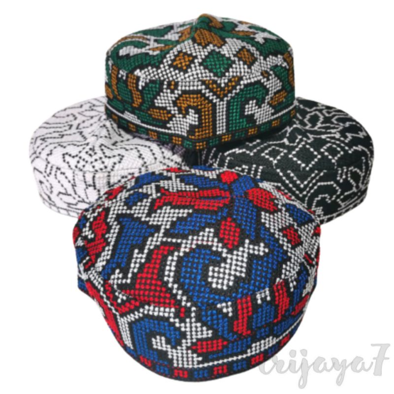 Peci Rajut Pakistan Tinggi 5 CM Kopiah Songkok Dewasa