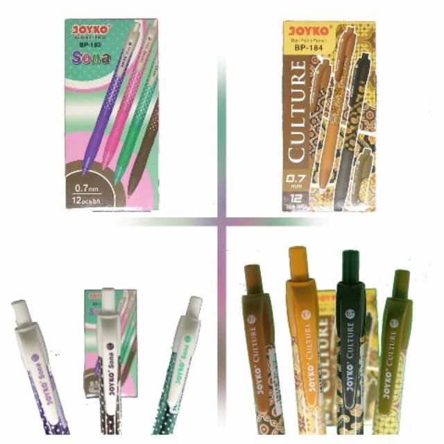 

Bolpen cetek joyko 0.7 mm culture batik, Sona, Spirit