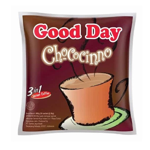 

Good Day Kopi Chococinno 20gr 1 rcg 10 pcs