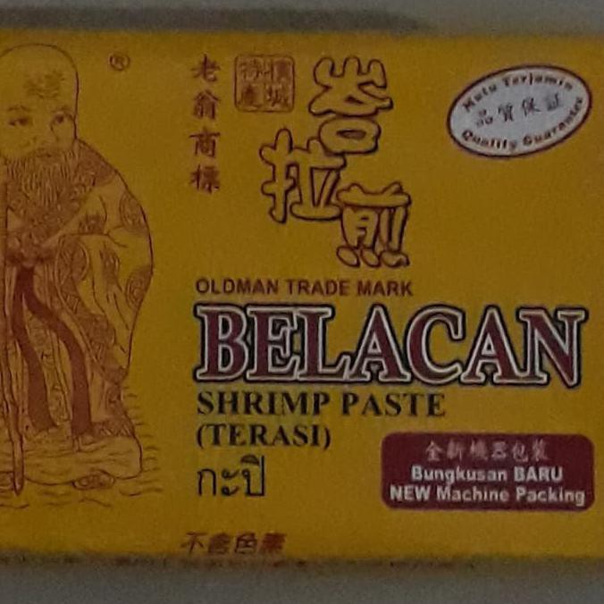 

Buruan Beli] Belacan Terasi Malaysia Tanpa Pewarna Oldman Shrimp Paste 250 G
