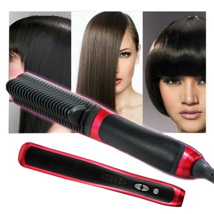 CEV0911 - catok sisir pelurus rambut fast hair straightener