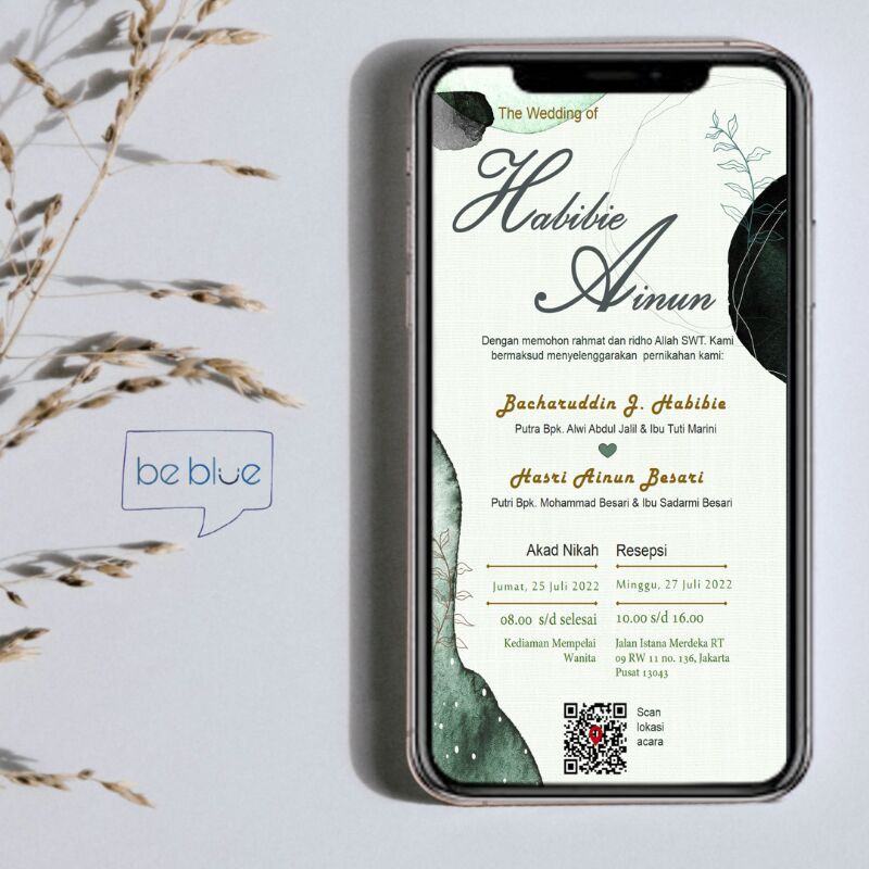 Undangan Digital Pernikahan Simple Elegan