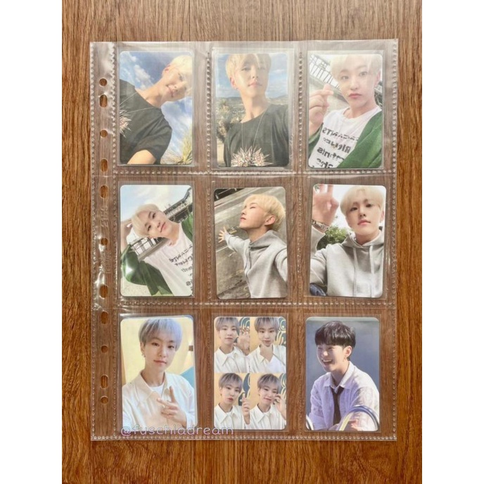 

BISA COD Sleeve Bantex 9p ONLY For Polaroid Photocard KPOP Binder A4 PROMOKode 4961