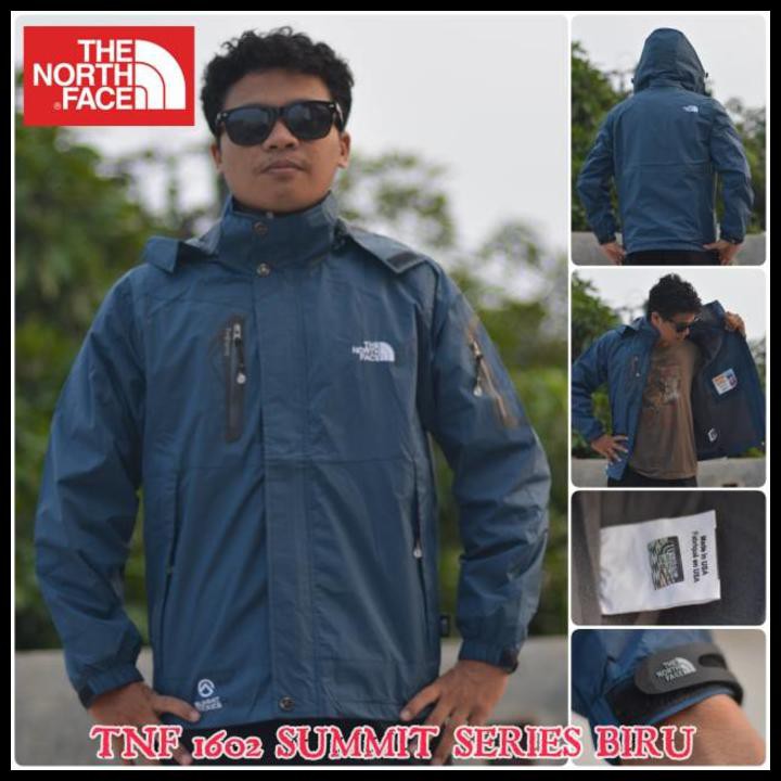 TERLARIS JAKET OUTDOOR/ GUNUNG THE NORTH FACE TNF 1602 WATERPROOF