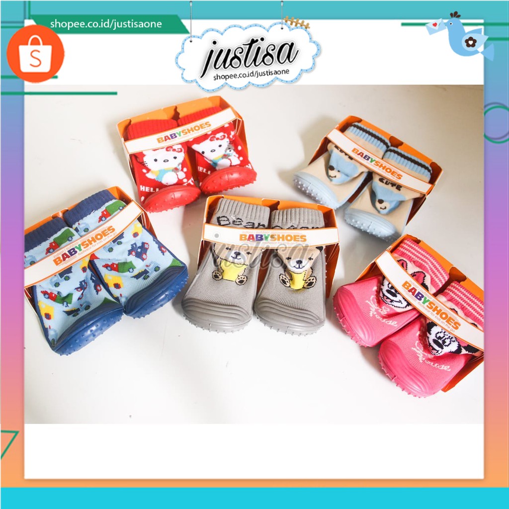 Promo  !! SKIDER -KAOS KAKI BAYI+SEPATU BAYI MURAH ALAS KAKI BAYI