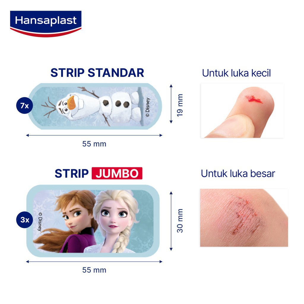 Hansaplast Karakter / Handsaplast Karakter / Hansaplast Anak isi 10 pcs