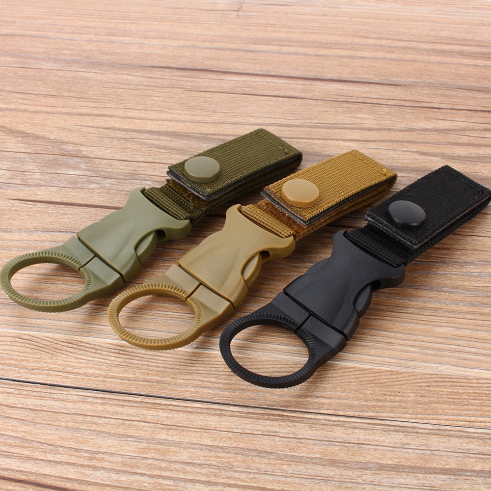 Grab medan Tegoni Buckle Hook Botol Minum EDC Backpack Hanger - E-1130-1132