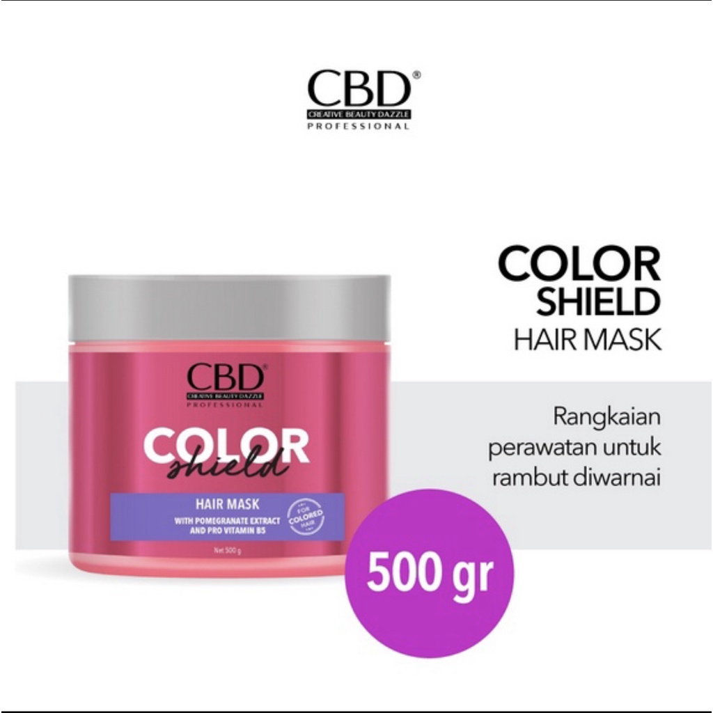 CBD Color Shield Hair Mask 500gr