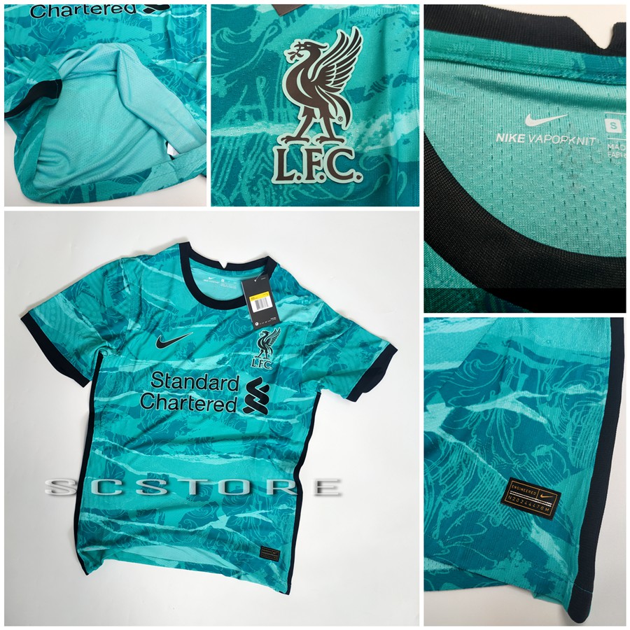 Liverpool Away VAPORKNIT Player Issue 2022 2022 Baju Kaos Liverpool Away VAPORKNIT Player Issue 2022 2022 Baju Kaos