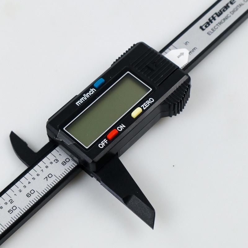 Taffware Jangka Sorong Digital Vernier Caliper with LCD Screen - JIGO-150 - Black