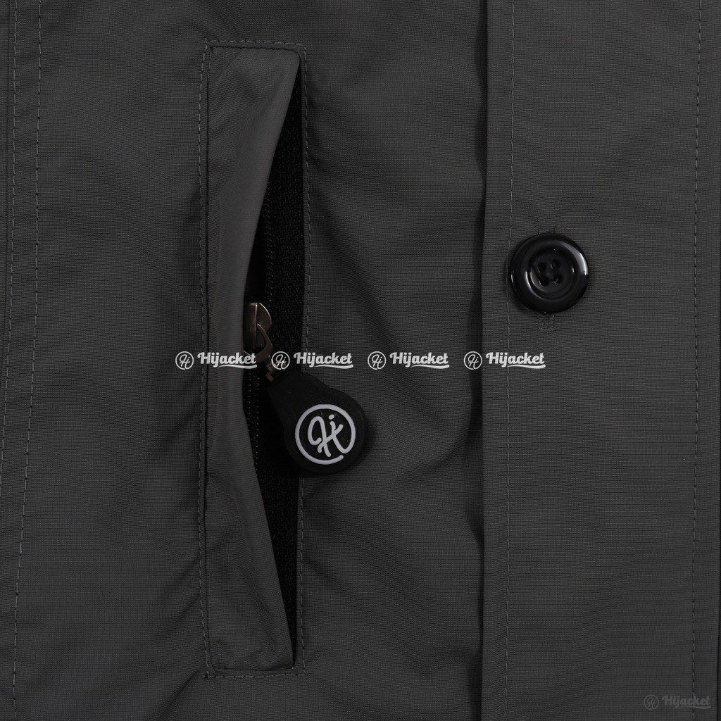 HIJACKET® ORIGINAL IXORA GREY JAKET WANITA JAKET MUSLIMAH HIJABER PERTAMA DI INDONESIA-4