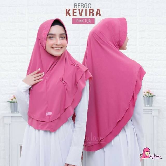 Bergo KEVIRA | bergo dewasa | bergo jersey