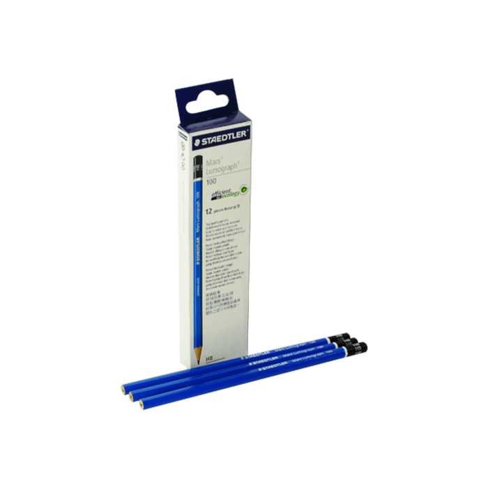 

S3157 Pen Paper Staedtler Pencil Mars Lumograph 100 HB