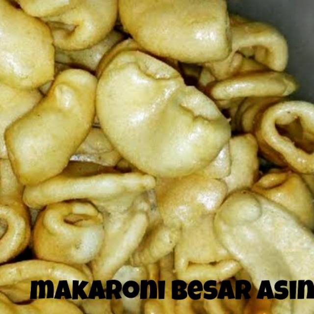 

Makaroni Besar Ngembang Asin Khas Keripik Riki Mang Odod Bandung Cimahi