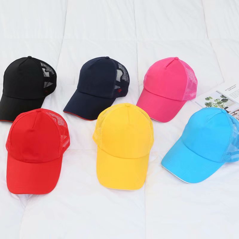 Topi Jaring Polos COD Pria Wanita Trucker Hat Dewasa Outdoor