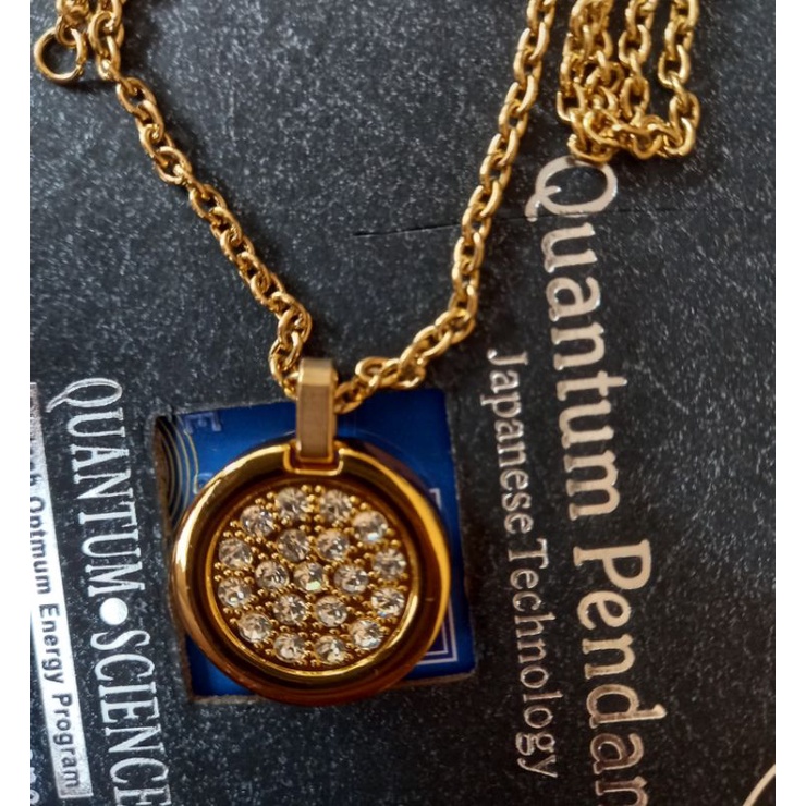 kalung kesehatan quantum pendant gold mata