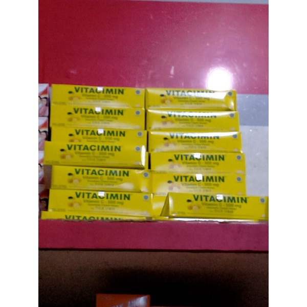 Vitacimin tablet isi 10pcs/5pasang.