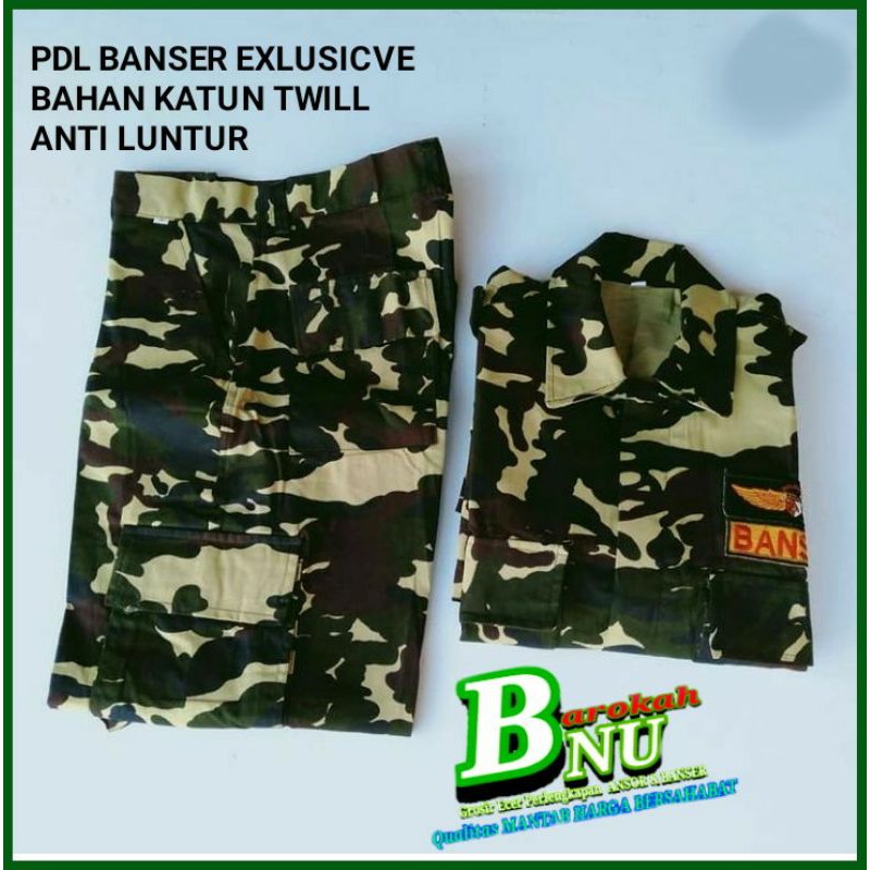 seragam pdl BANSER NU nasional | PDL BANSER EXLUSIVE |SERAGAM BANSER ANTI LUNTUR |PDL BANSER TWILL