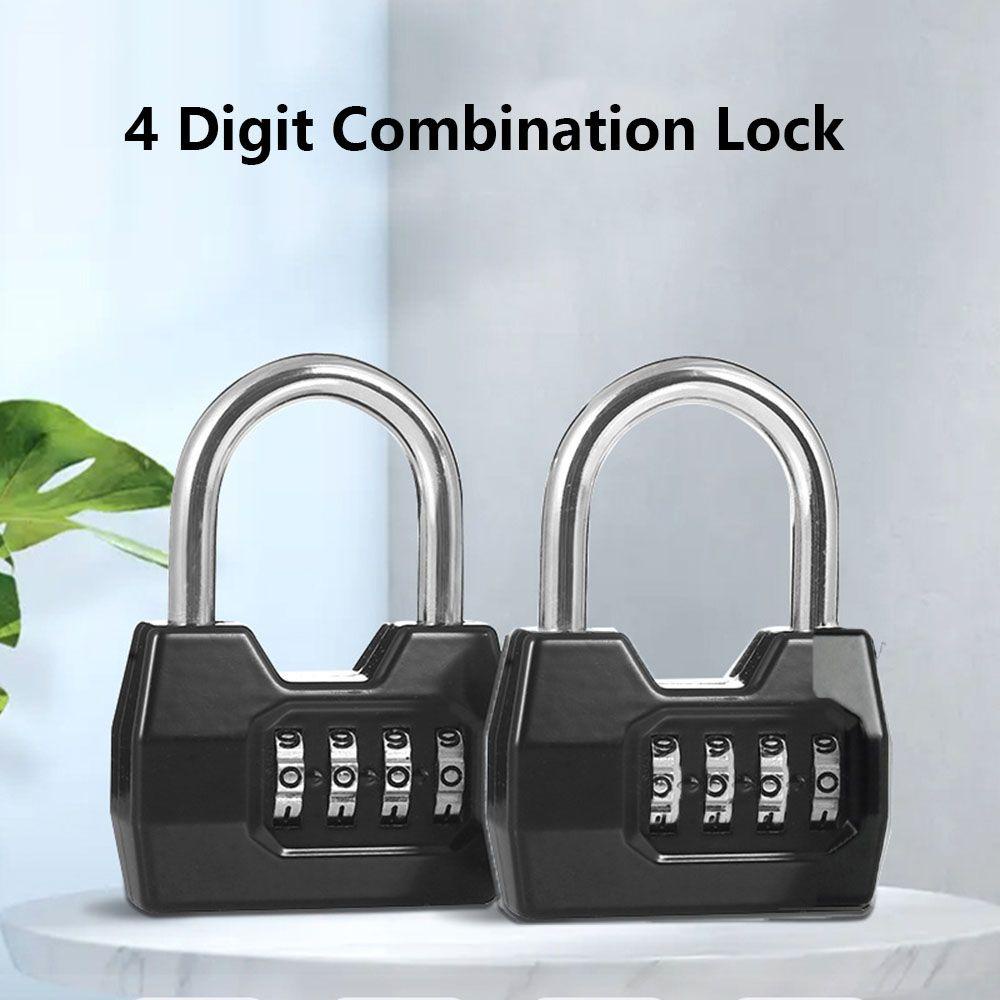 Pineapple Safely Code Lock Gembok Kunci Pintu Lemari Weatherproof Luggage Lock Vault Gembok Kombinasi