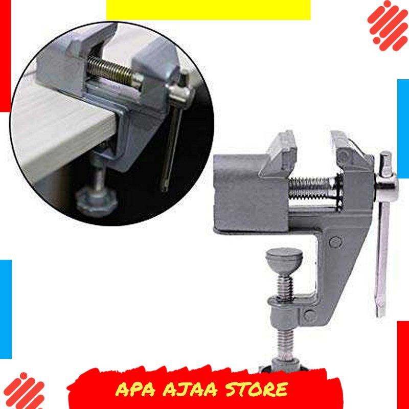 Hot Promo ! YTC Vise Clamp Capit Meja Alat Penjepit Kayu - 12E8F3