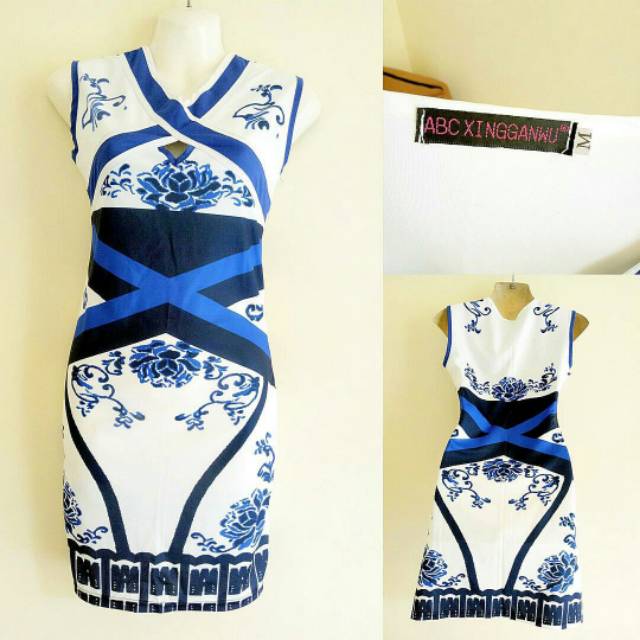 Dress batik etnik