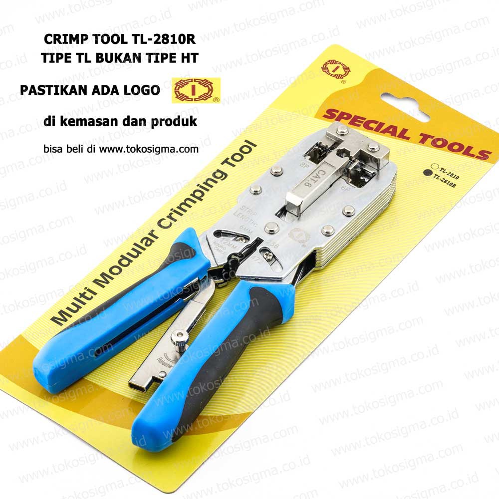 CRIMPING TOOLS CAT-6 TL-2810R ( Logo Talon ) BUKAN TIPE HT-2810R