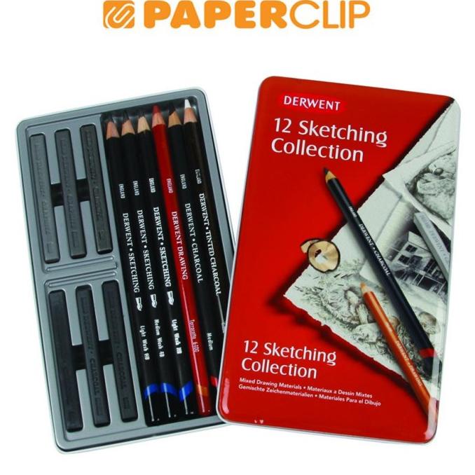 

PENSIL DERWENT SET SKETCHING 12 COLOR 34305DW ---READY---