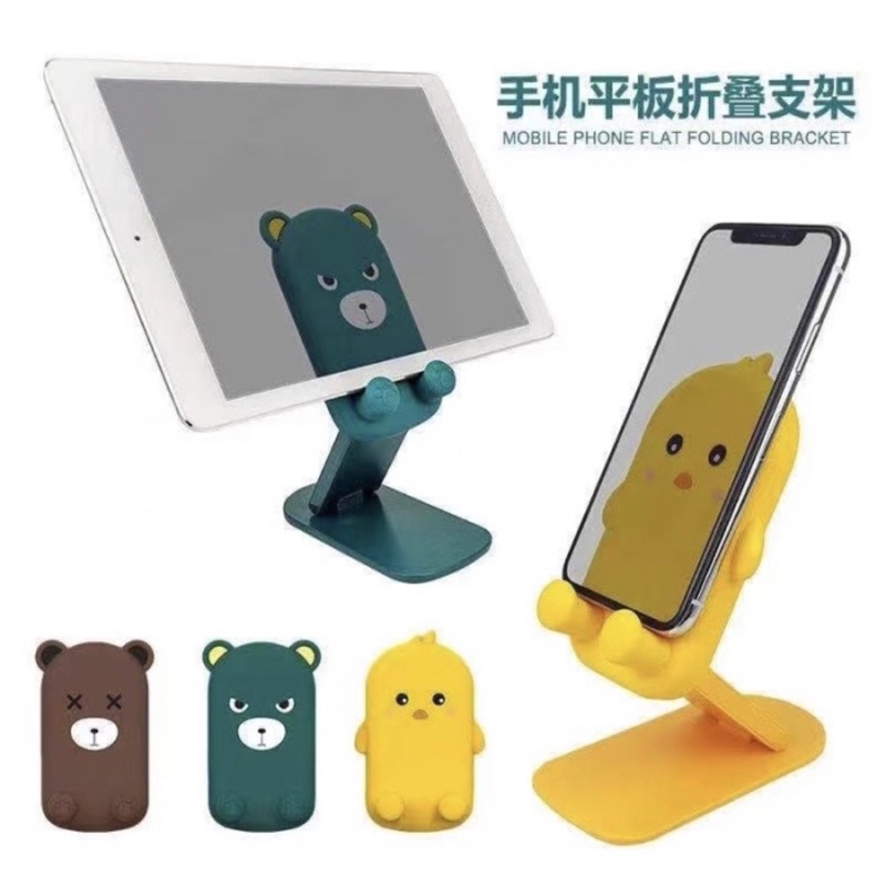 Phone Holder Karakter Kartun - Dekstop Phone Holder  - Holder Handphone Karakter Kartun