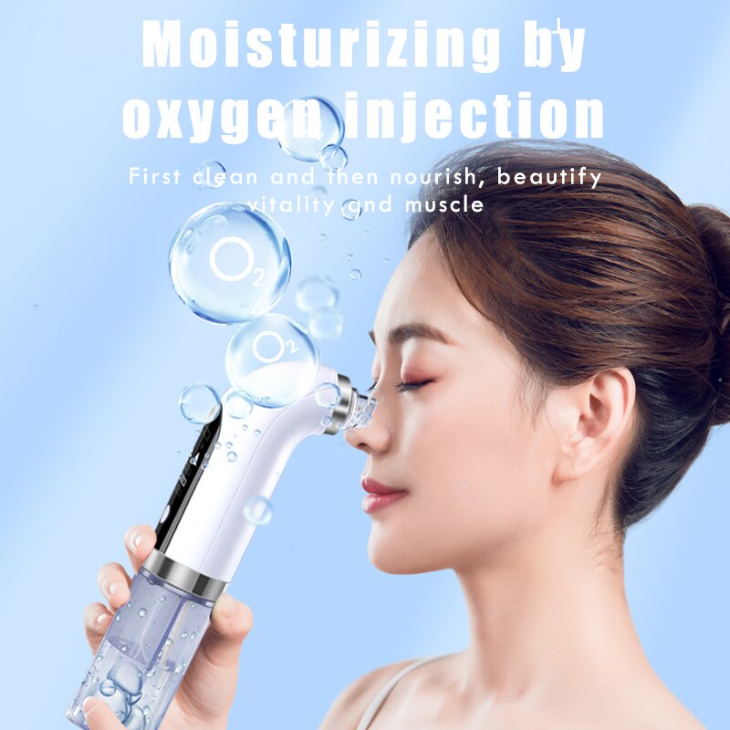 Penghilang Komedo Wajah Pembersih Hidung Dalam Water Cycle Acne Penghilang Jerawat Vacuum Suction Facial Diamond Beauty Clean Skin Tool