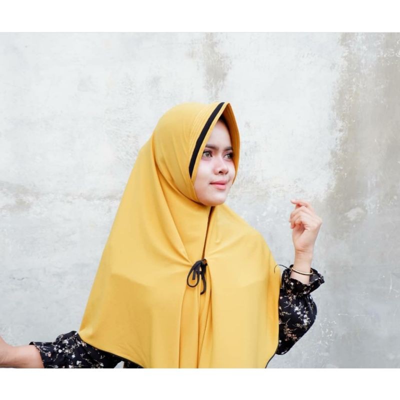 TERBARU HIJAB NIQOB JERSEY SUPER hijab instan masker Hijab niqob instan