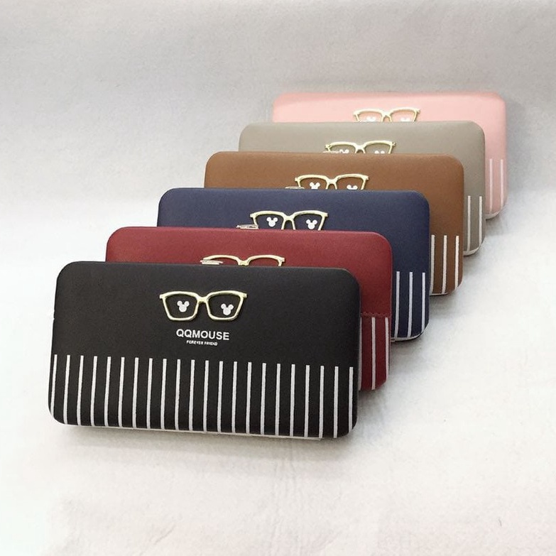 (COD) Dompet Wanita Ellieth Wallet Dompet Import Korea Heel Style MALLSHOPPING