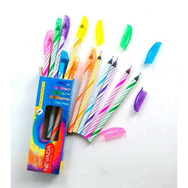

Pulpen Lilin Ballpoint Ulir Pulpen Murah 0.7mm