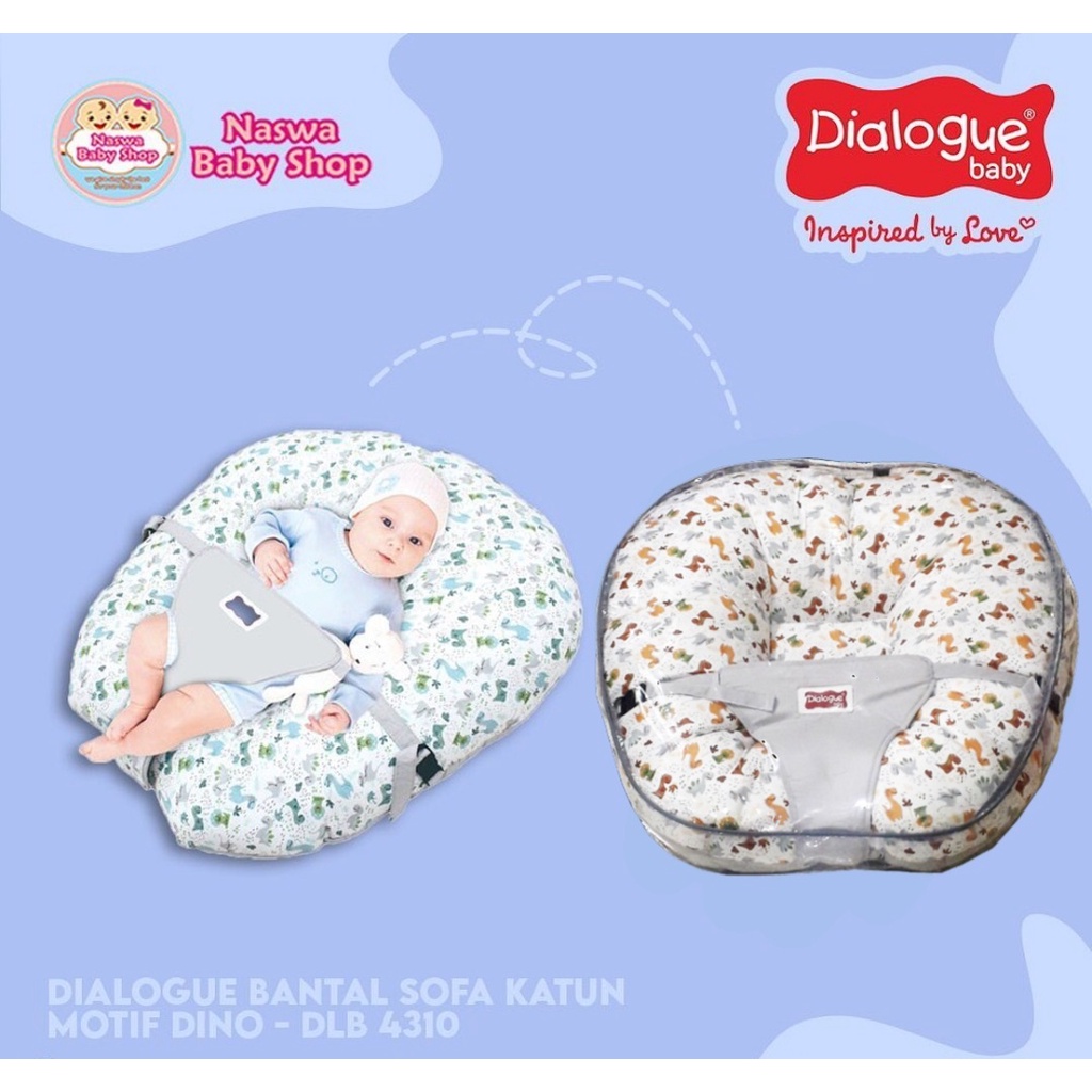 Dialogue Sofa Katun Motif Dino DLB4310