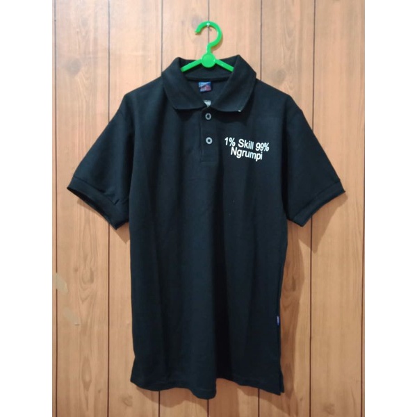 Kaos Polo Sablon Kekinian