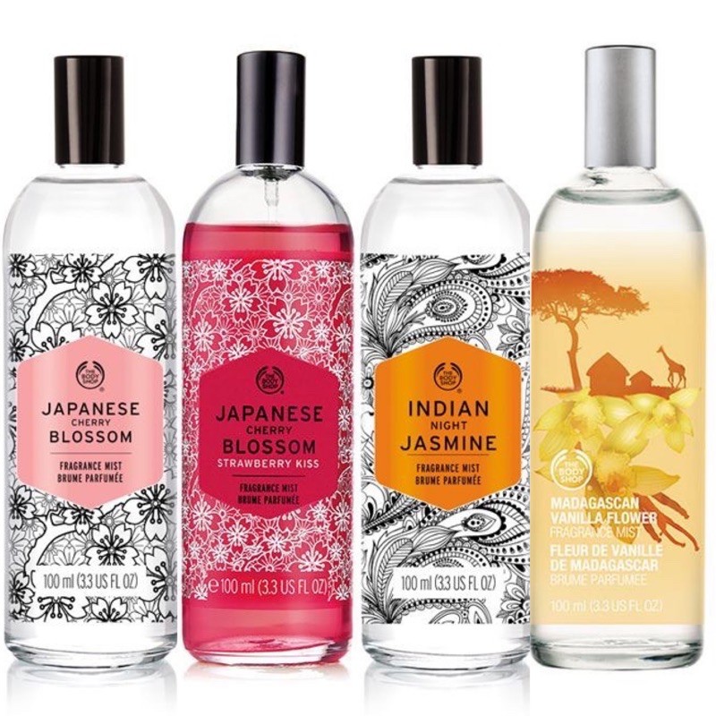 Review The Body Shop Japanese Cherry Blossom Fragrance Body Mist Community
