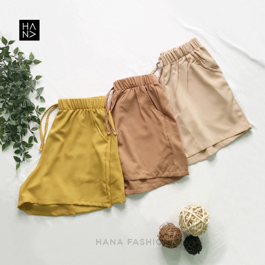 HanaFashion JKT - Tiara Short Pants Celana Pendek Wanita - SP041