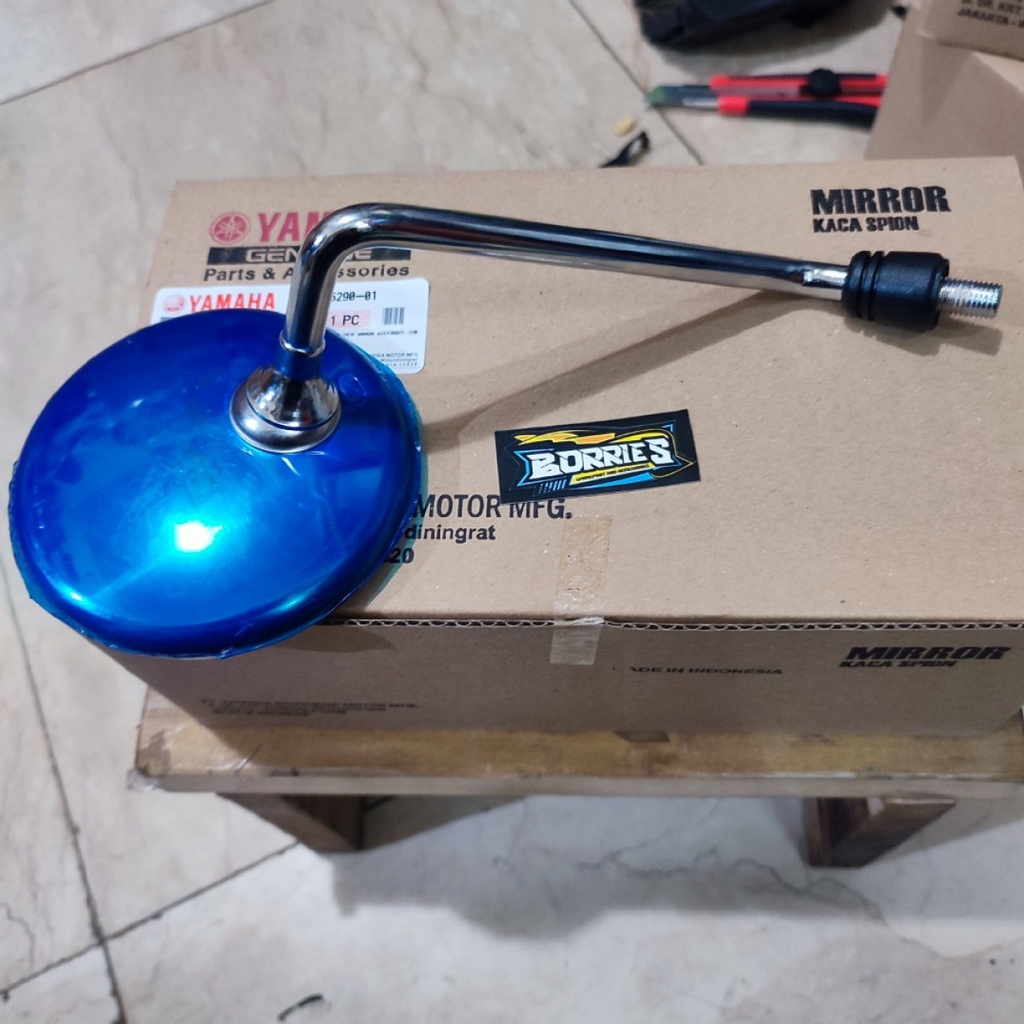 Spion Fino Bagian Kanan Biru Original Yamaha 1UB-F6290-01