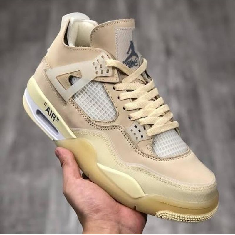 Sepatu Nike Jordan 4 Retro "Cream/White"
