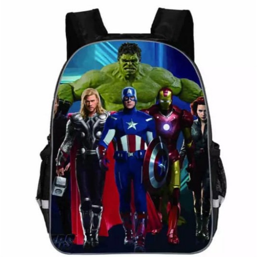 GGS RANSEL ANAK KARAKTER GAME  AVENGERS/RANSEL BERANAK/TAS BERANAK/TAS ANAK/TAS SEKOLAH/RANSELMURAH/GAYA TERBARU KRAKTER ANAK